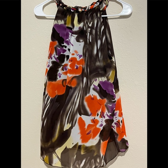 EUC Multi-print sleeveless Cato Top. - Picture 4 of 7